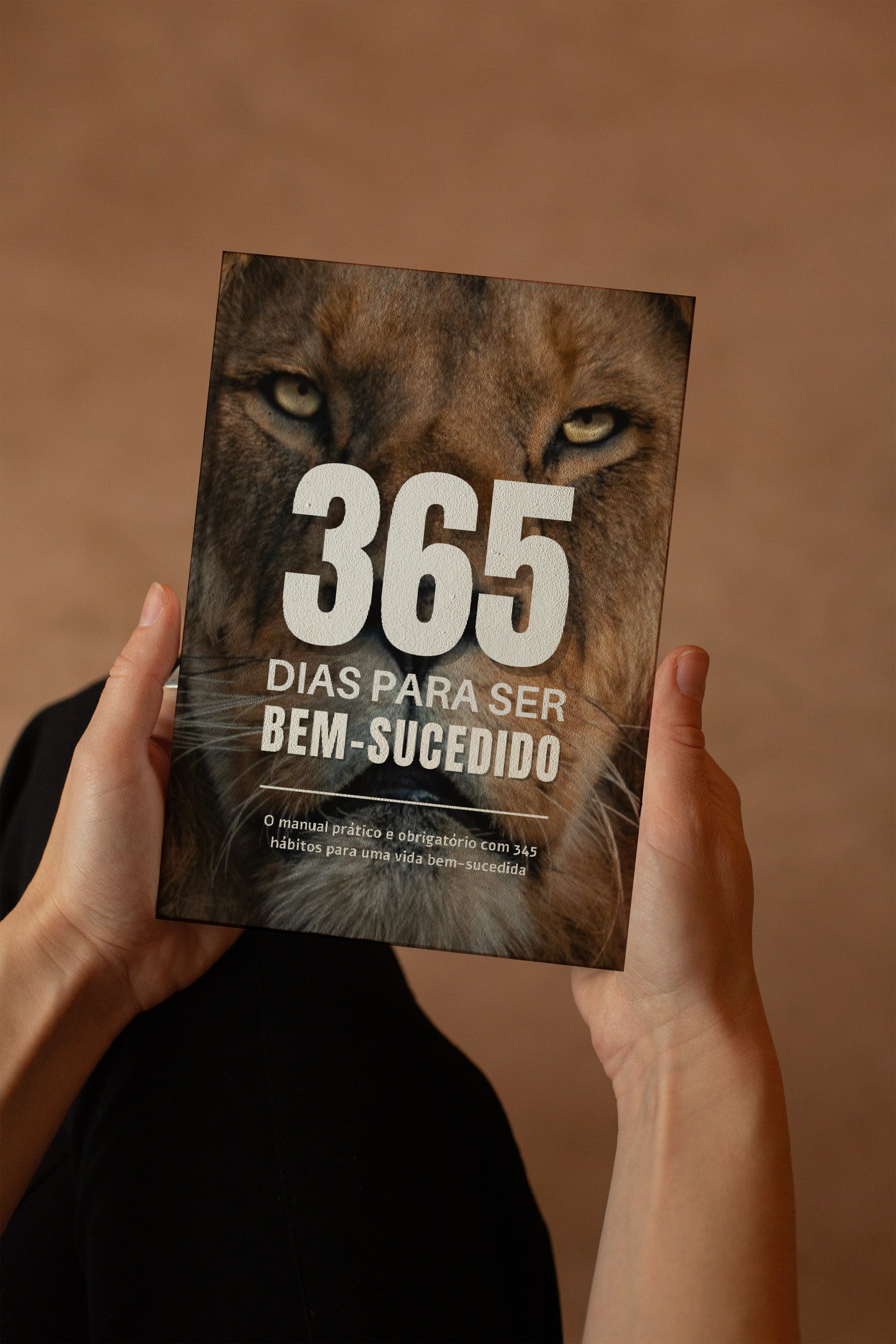 Hardback Book in Hand Mockup